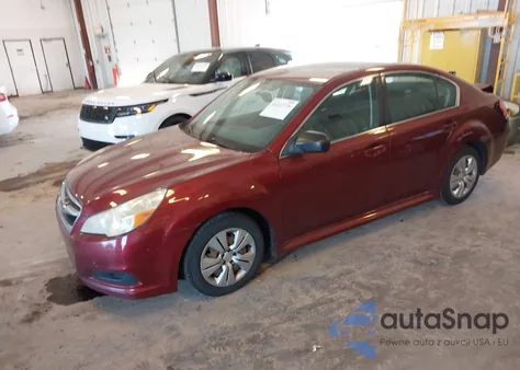 2011 Subaru Legacy 2.5I from USA, damaged, VIN 4S3BMCA67B3232694